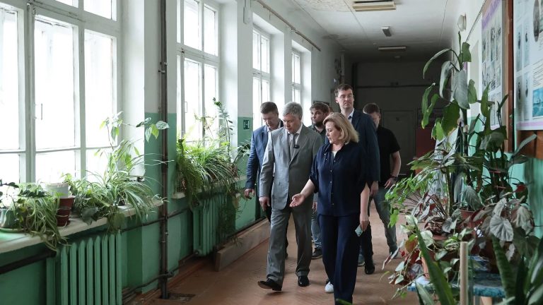 В Ульяновской области продолжается капитальный ремонт образовательных организаций по нацпроекту «Молодежь и дети»